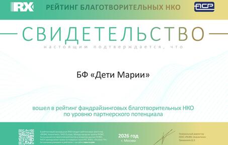 Мы в RAEX Топ-20 фандрайзинговых НКО по показателям, характеризующим информационную прозрачность